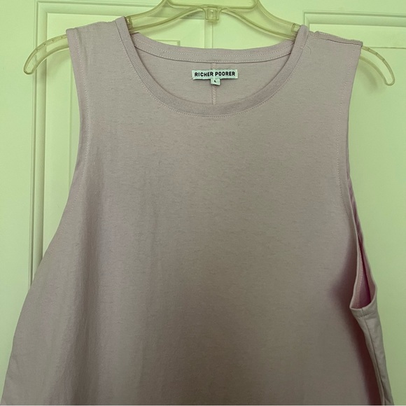 Richer Poorer Cotton Tank Dress L - Picture 3 of 6